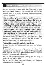 Preview for 10 page of Sharp YC-MG01U-S Operating Instructions Manual