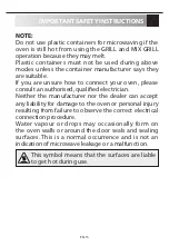 Preview for 17 page of Sharp YC-MG01U-S Operating Instructions Manual