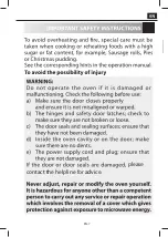 Preview for 9 page of Sharp YC-MG01U Operating Instructions Manual