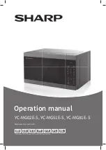 Preview for 1 page of Sharp YC-MG02E-S Operation Manual