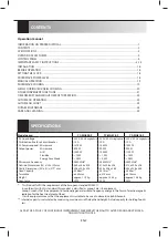 Preview for 4 page of Sharp YC-MG02E-S Operation Manual