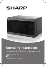 Preview for 1 page of Sharp YC-MG02U-S Operating Instructions Manual