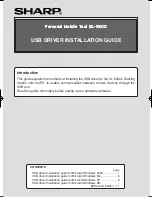 Preview for 1 page of Sharp Zaurus SL-5500 Installation Manual