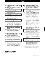 Preview for 8 page of Sharp ZQ-700 Installation Manual