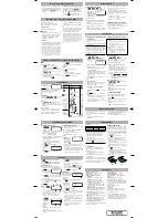 Preview for 2 page of Sharp ZQ-P10A Operation Manual