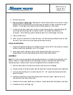 Предварительный просмотр 3 страницы Sharpe 50 Series Installation, Operation And Maintenance Manual