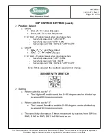 Предварительный просмотр 10 страницы Sharpe SEA 13 Installation, Operation And Maintenance Manual