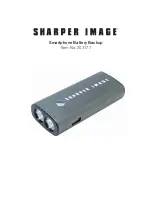 Предварительный просмотр 1 страницы Sharper Image 203177 Quick Manual