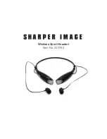 Preview for 1 page of Sharper Image 203782 User Manual