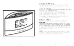 Preview for 3 page of Sharper Image 204941 Instruction Manual And  Warranty Information