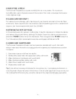 Preview for 6 page of Sharper Image 207377 User Manual