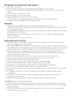 Preview for 4 page of Sharper Image 207721 User Manual