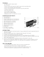 Предварительный просмотр 2 страницы Sharper Image 208081 User Manual