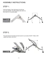 Предварительный просмотр 4 страницы Sharper Image Back Stretcher Instruction Manual