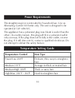 Preview for 10 page of Sharper Image CA898 Instructions Manual