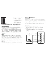 Предварительный просмотр 5 страницы Sharper Image EVSI-AR60 Instruction Manual And  Warranty Information