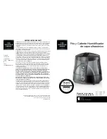 Предварительный просмотр 8 страницы Sharper Image EVSI-UH201 Instruction Manual And  Warranty Information