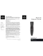 Sharper Image GR-T300 Instruction Manual preview