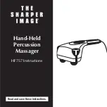 Preview for 1 page of Sharper Image HF757 Instructions Manual