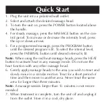 Preview for 8 page of Sharper Image HF757 Instructions Manual