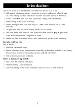 Preview for 4 page of Sharper Image LM516 Instructions Manual