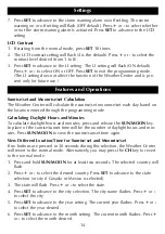 Preview for 14 page of Sharper Image LM516 Instructions Manual