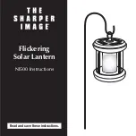 Preview for 1 page of Sharper Image NI500 Instructions Manual