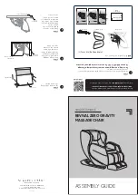 Sharper Image REVIVAL ZERO GRAVITY Assembly Manual preview