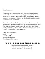 Preview for 2 page of Sharper Image Salon Pro SI749 Instructions Manual