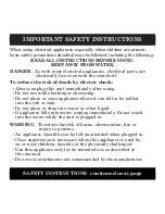 Preview for 3 page of Sharper Image Salon Pro SI749 Instructions Manual