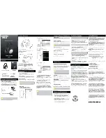 Sharper Image SBT557 User Manual preview