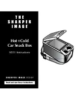 Sharper Image SI551 Instructions Manual preview