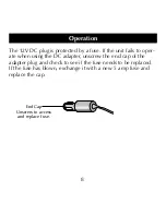 Preview for 8 page of Sharper Image SI551 Instructions Manual