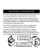 Preview for 5 page of Sharper Image SI712 Instructions Manual