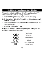 Предварительный просмотр 31 страницы Sharper Image SI738 Instruction Manual