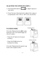 Preview for 14 page of Sharper Image Slide and Negative Converter Owner'S Manual