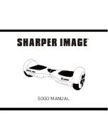 Preview for 1 page of Sharper Image SOGO Manual