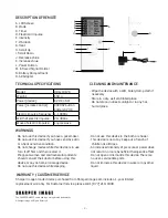 Preview for 4 page of Sharper Image URG-13178 Owner'S Manual