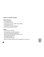 Предварительный просмотр 41 страницы Shaun White D6 SPORTS Owner'S Manual