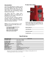 Preview for 8 page of Shaver Grand Slam Operator'S & Parts Manual