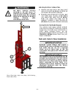 Preview for 14 page of Shaver Grand Slam Operator'S & Parts Manual