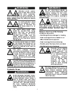 Preview for 7 page of Shaver HD-10-H-S Operator'S & Parts Manual