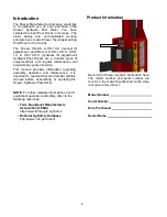 Preview for 8 page of Shaver HD-10-H-S Operator'S & Parts Manual