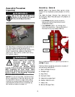 Preview for 13 page of Shaver HD-10-H-S Operator'S & Parts Manual