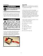 Preview for 8 page of Shaver HD-12-H Operator'S Manual