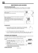 Предварительный просмотр 20 страницы SHE SHE10LEF2001 Manual