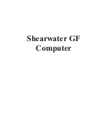 Shearwater GF Computer Manual предпросмотр