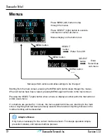 Preview for 19 page of Shearwater Petrel EXT Operation Manual