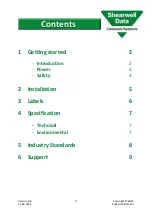 Предварительный просмотр 2 страницы Shearwell Data X6 SDL330 User Manual