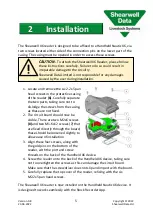 Предварительный просмотр 6 страницы Shearwell Data X6 SDL330 User Manual